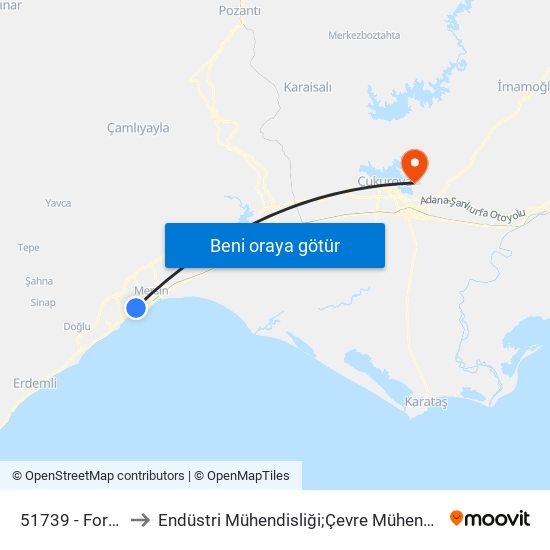 51739 - Forum to Endüstri Mühendisliği;Çevre Mühendisliği map