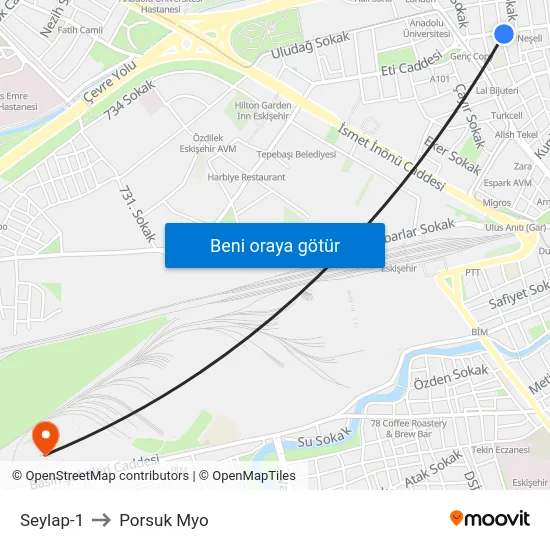 Seylap-1 to Porsuk Myo map