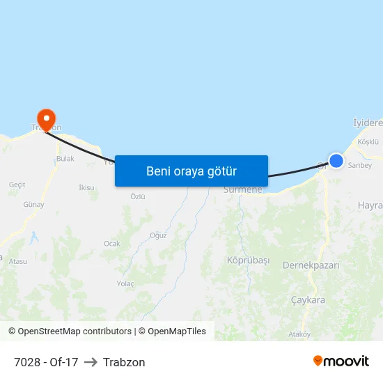 7028 - Of-17 to Trabzon map