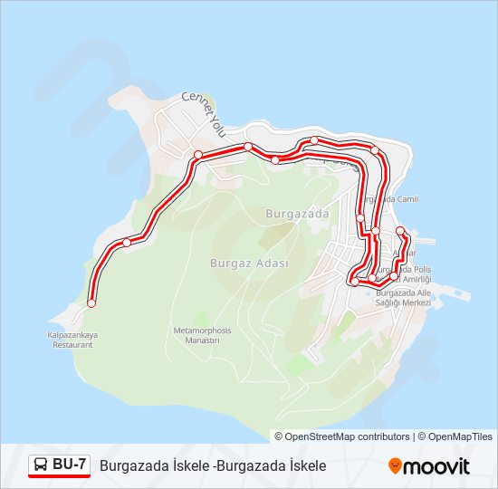 BU-7 bus Line Map