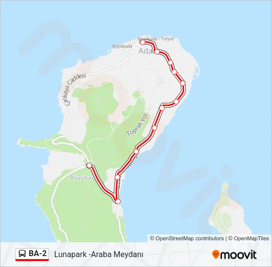 BA-2 Bus Line Map