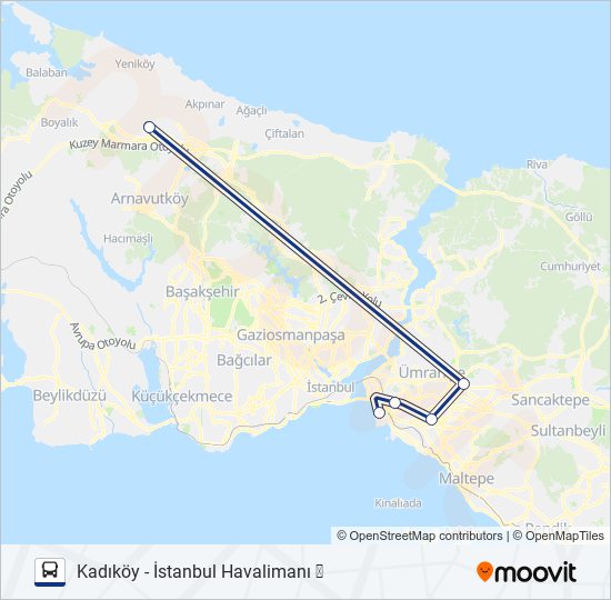 HVİST-14 bus Line Map