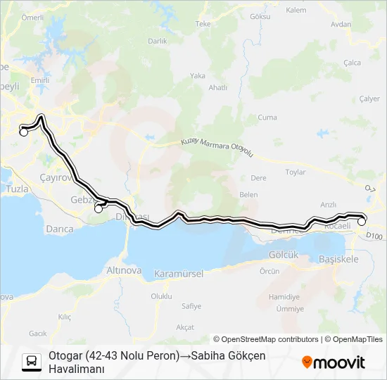 AIR PRINCE  Hattı Haritası