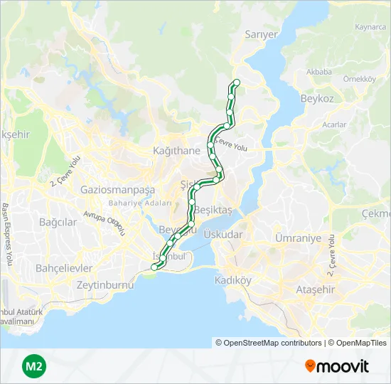M2  Line Map