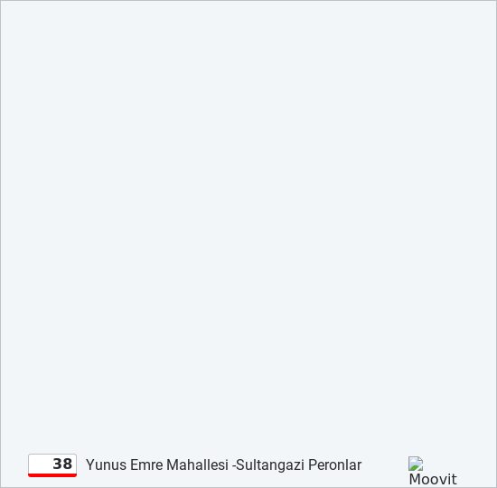 38 Route Schedules Stops Maps Yunus Emre Mahallesi Sultangazi