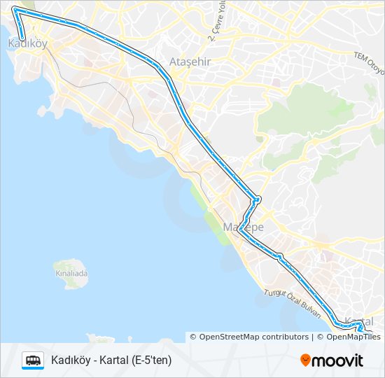 Minibus C501 Route Schedules Stops Maps Kadikoy Updated