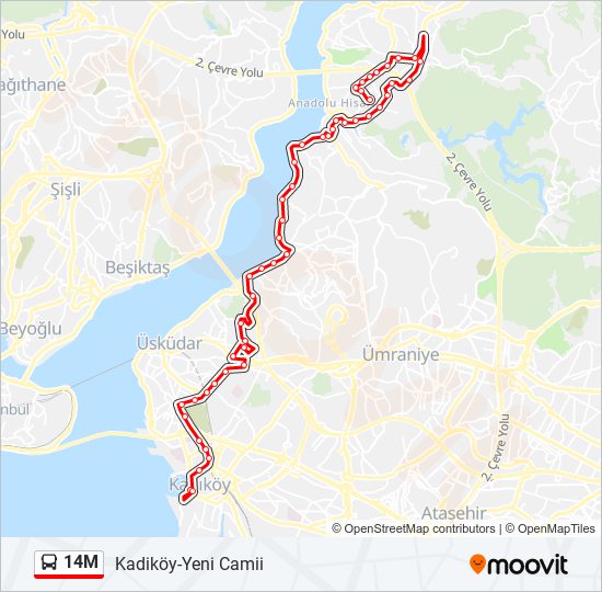 How to get to Rüzgar Gülü Çıkmazı Sokak in Kadıköy by Bus, Cable Car,  Train, Metro, Ferry or Metrobus?