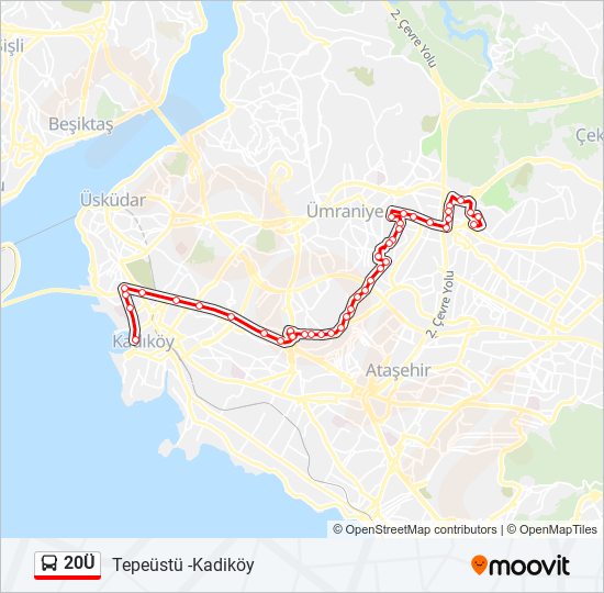 20Ü bus Line Map