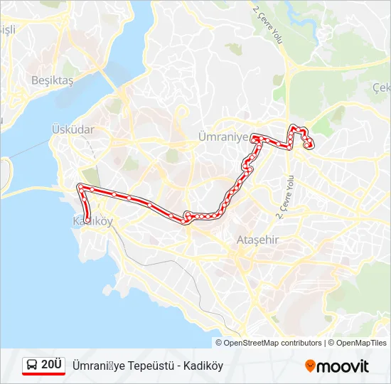 20Ü Bus Line Map