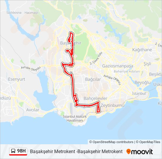 How to get to Masko in Basaksehir by Bus, Dolmus & Minibus or Metro?