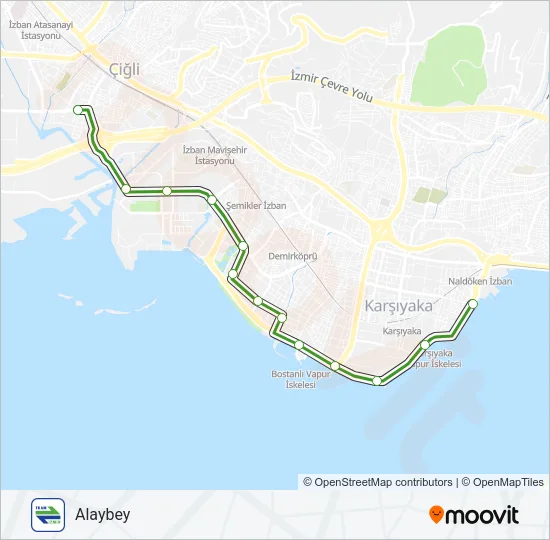 T1 Light Rail Line Map