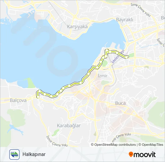 T2 Light Rail Line Map