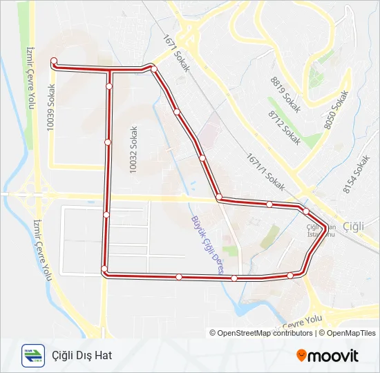 T3 Light Rail Line Map