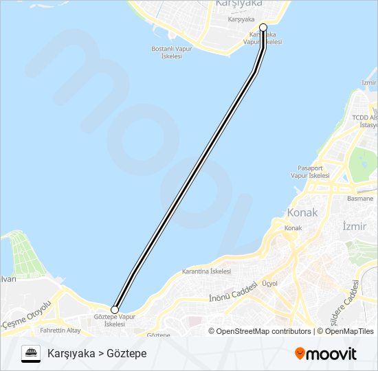 goztepe karsiyaka guzergahi saatleri duraklari ve haritasi karsiyaka goztepe