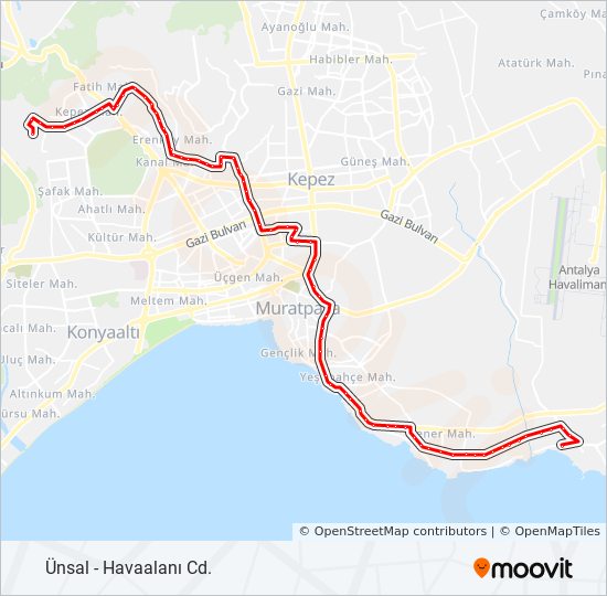 FL82 bus Line Map FL82 bus Line Map