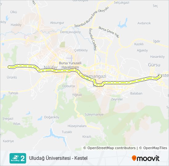 2 route schedules stops maps kestel