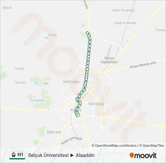 H1  Line Map