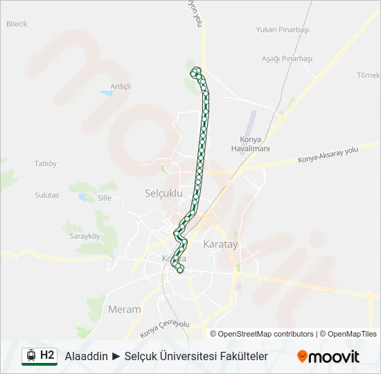 H2  Line Map