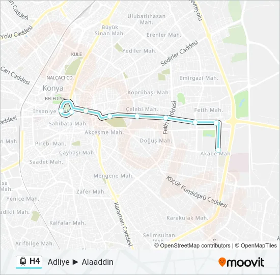 H4  Line Map