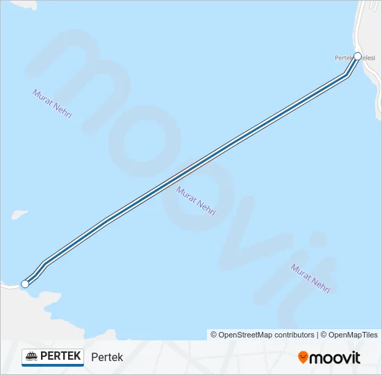 PERTEK Ferry Line Map