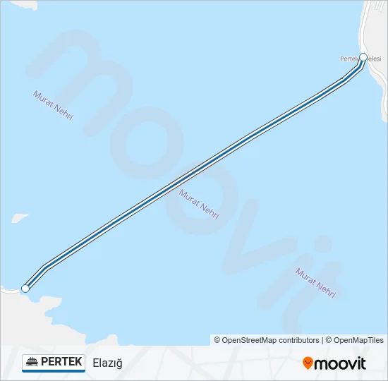 PERTEK Ferry Line Map