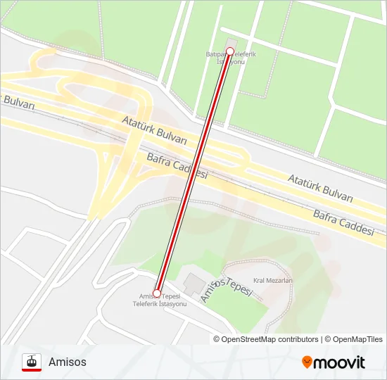 TELEFERIK Gondola Line Map