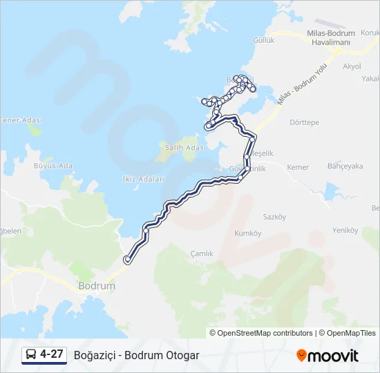 4-27 Bus Line Map