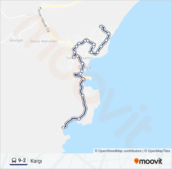 9-2 Bus Line Map