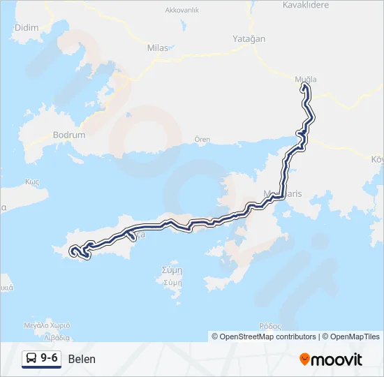 9-6 Bus Line Map