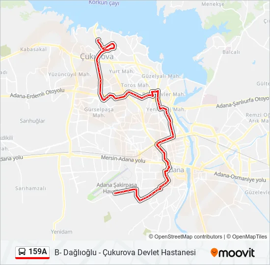 159A  Line Map