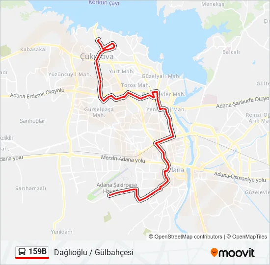 159B  Line Map