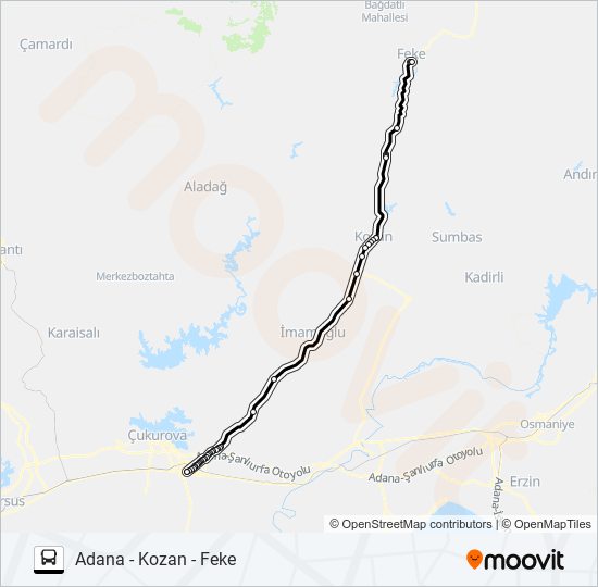 FEKE KOOP bus Line Map