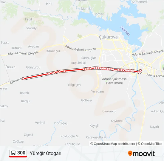 300  Line Map