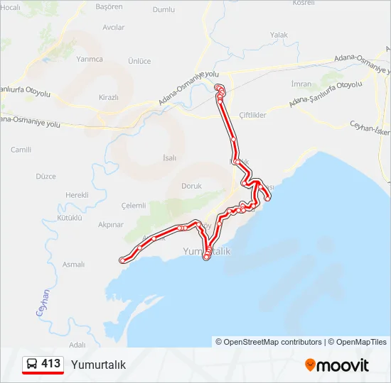 413  Line Map