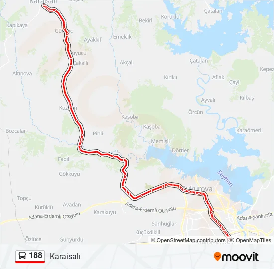 188  Line Map