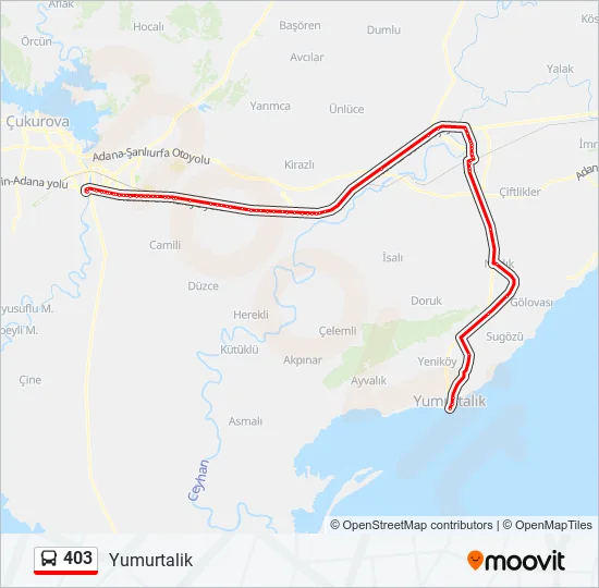 403  Line Map