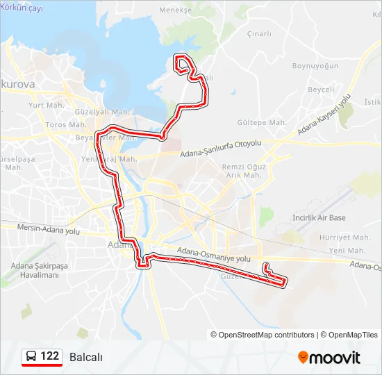 122  Line Map
