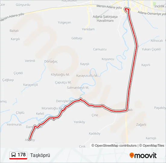 178  Line Map