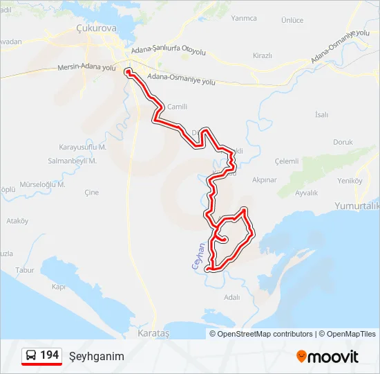 194  Line Map