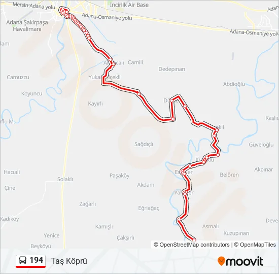 194  Line Map