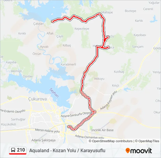 210  Line Map
