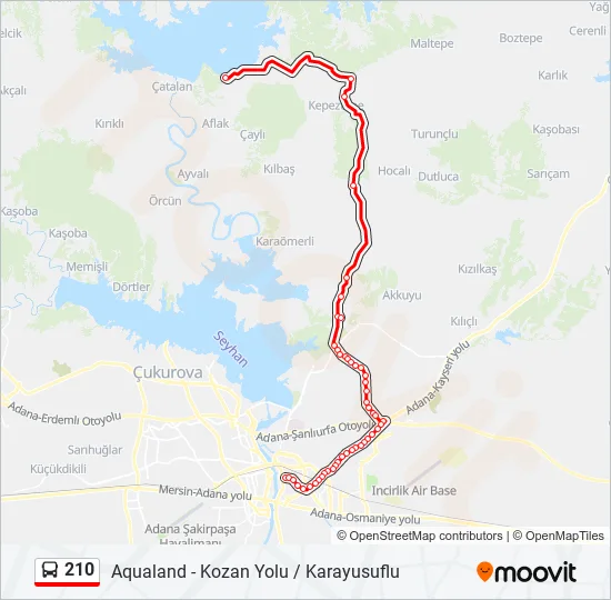 210  Line Map