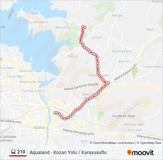 210  Line Map
