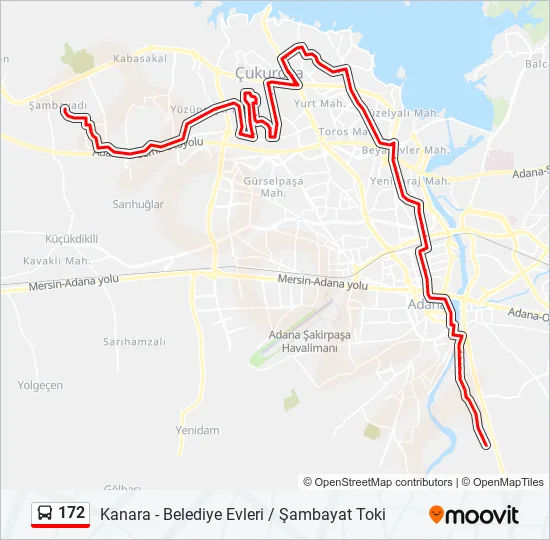 172  Line Map