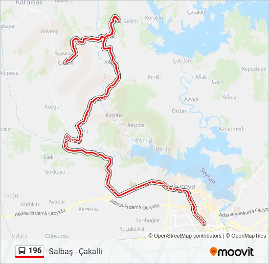196  Line Map