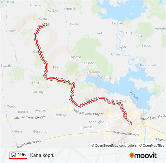196  Line Map