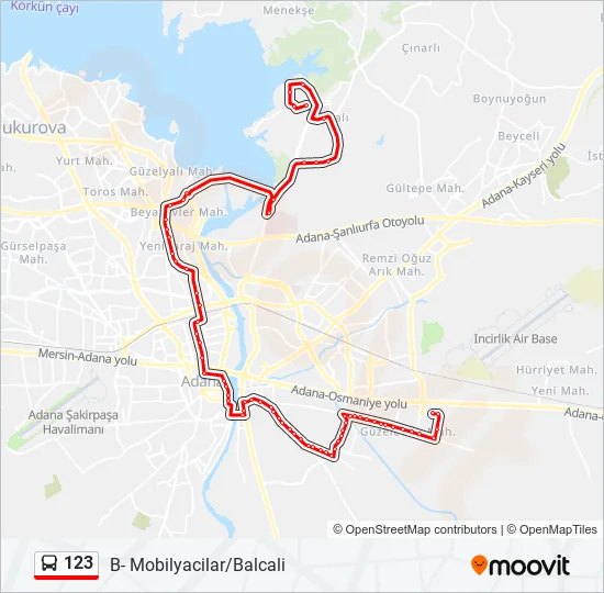 123  Line Map