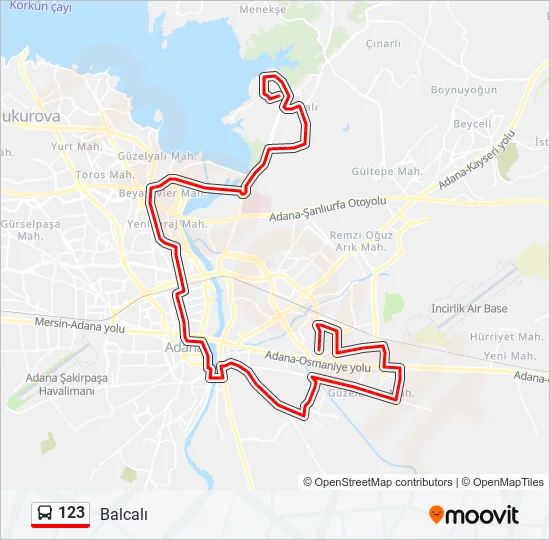 123  Line Map