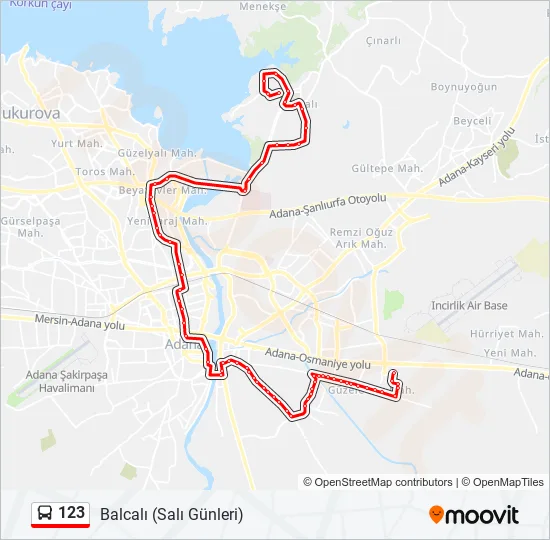 123  Line Map