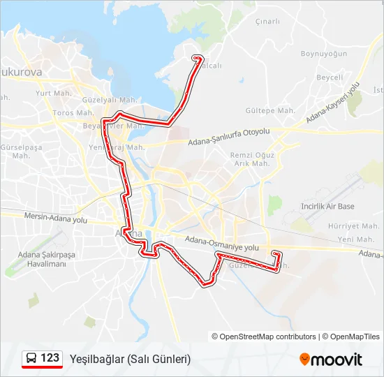 123  Line Map